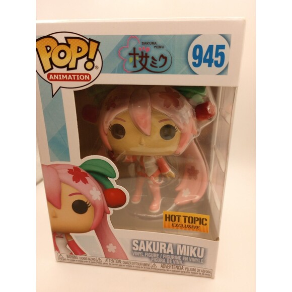 Funko POP! Sakura Miku Cherry Blossom 945 Hot Topic Exclusive Collectible Figur - Picture 1 of 16